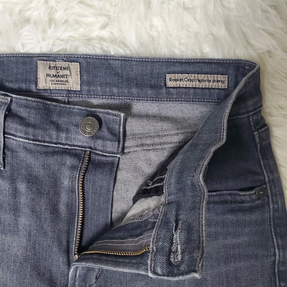 Citizens of Humanity Rocket Ankle Skinny Jeans 27 / 4 - Picture 4 of 10